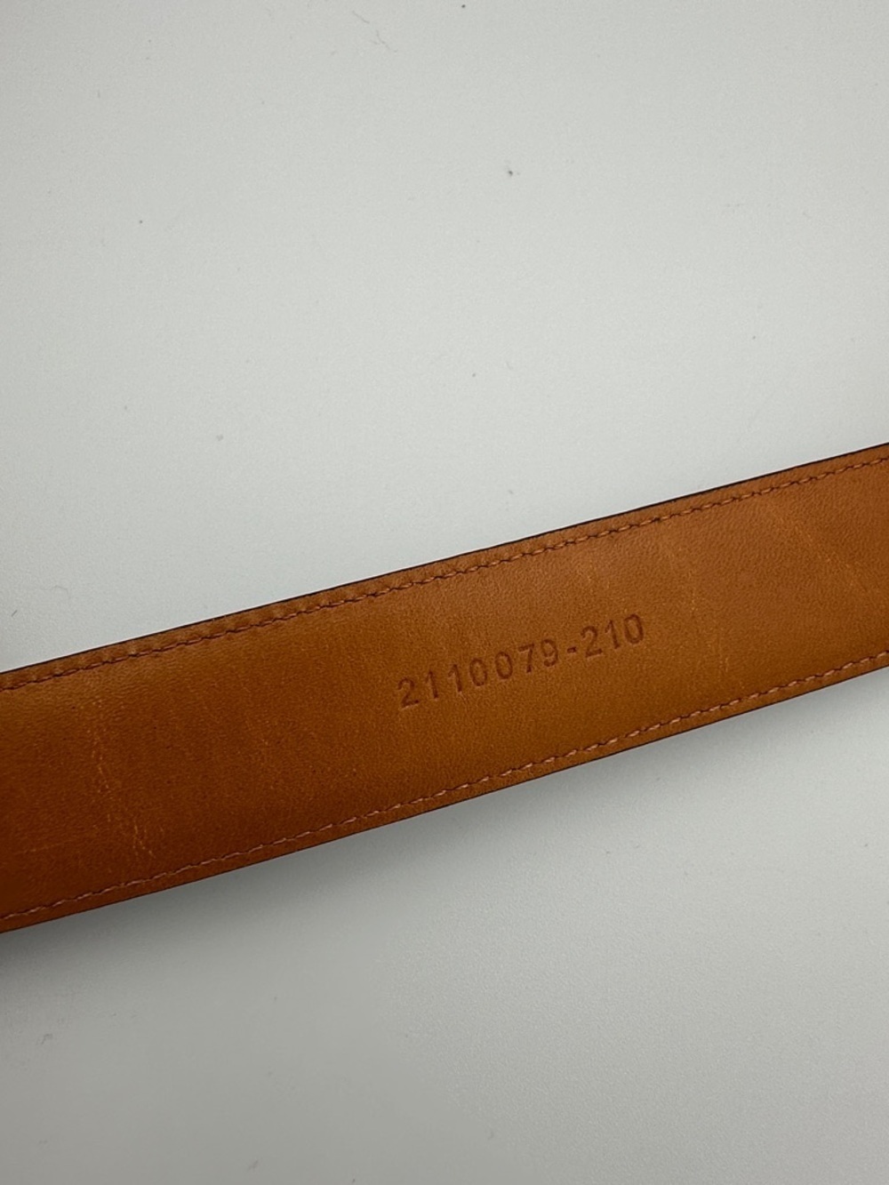 Polo Ralph Lauren Vintage Italian Leather Belt Sz34 Used - Picture 6 of 12